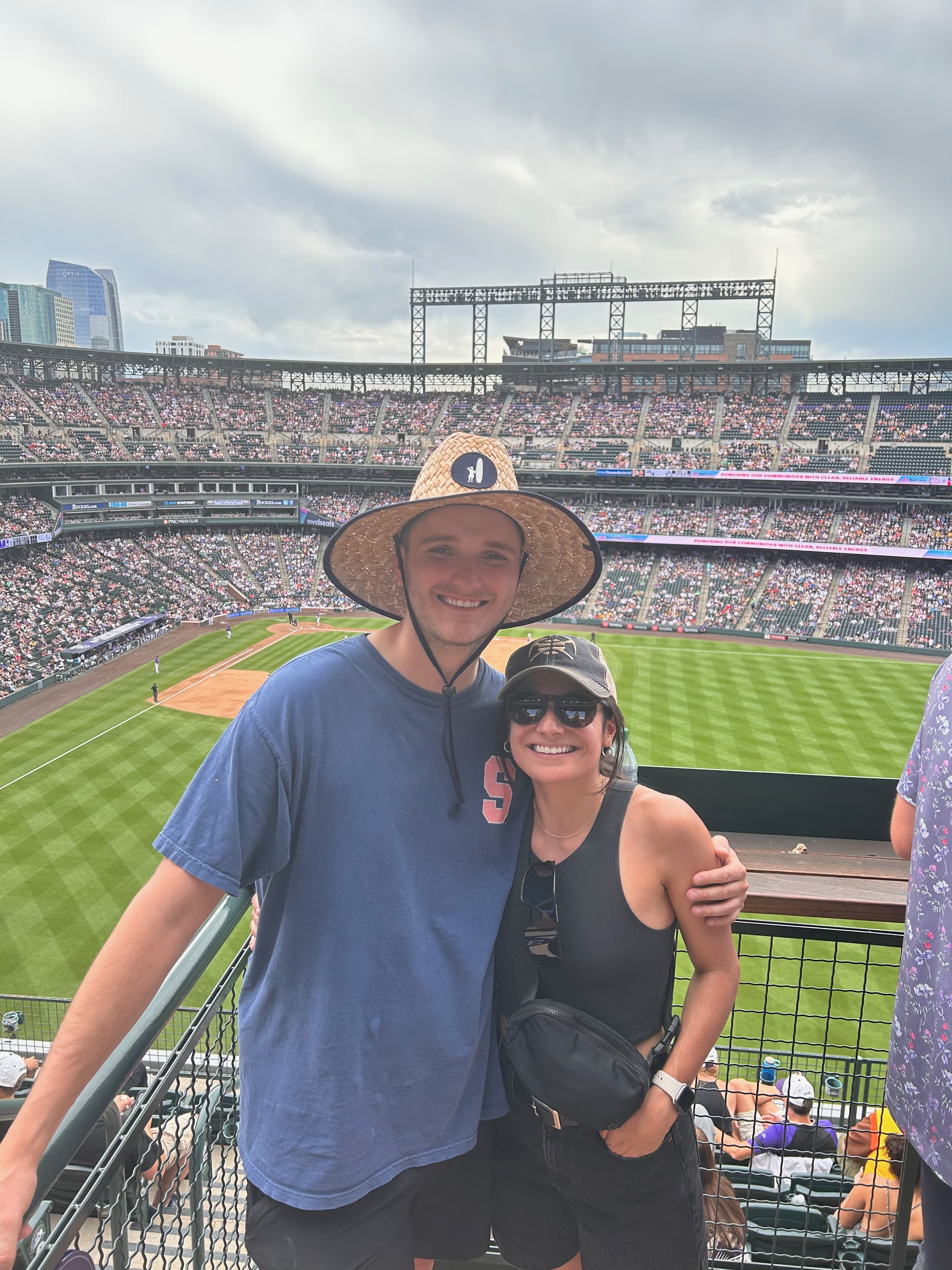 Rockies game at Coors Field
